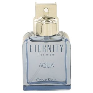 Eternity Aqua by Calvin Klein Eau De Toilette Spray (unboxed) 1.7 oz for Men