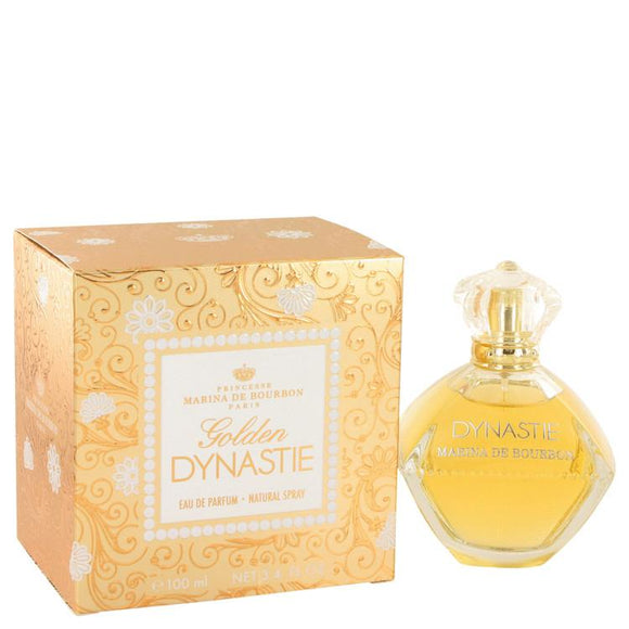 Golden Dynastie by Marina De Bourbon Eau De Parfum Spray 3.4 oz for Women - ParaFragrance