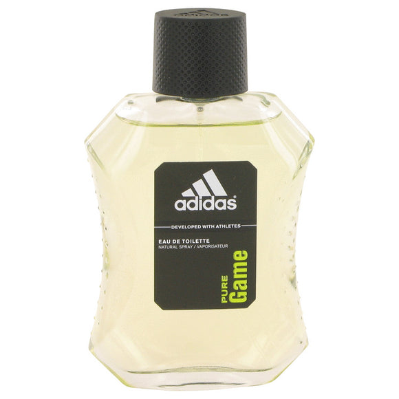 Adidas Pure Game by Adidas Eau De Toilette Spray (unboxed) 3.4 oz for Men