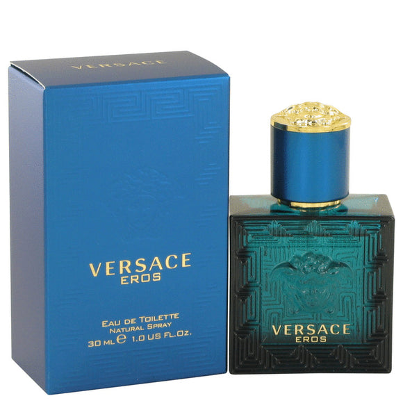 Versace Eros by Versace Eau De Toilette Spray 1 oz for Men
