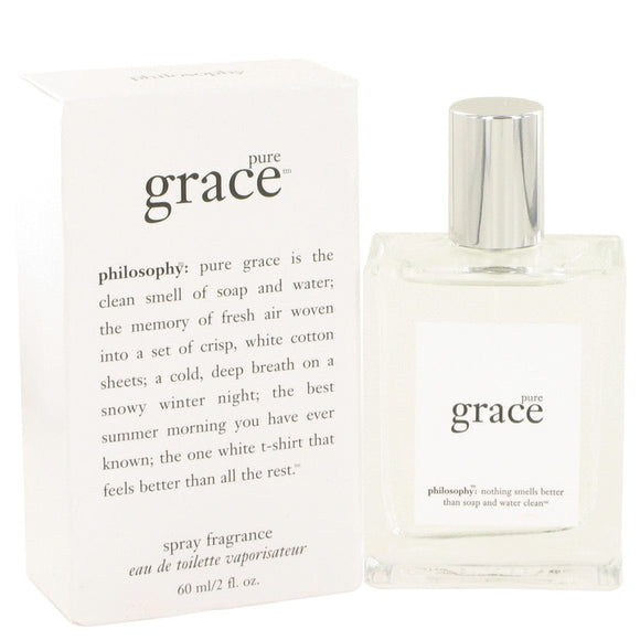 Pure Grace by Philosophy Eau De Toilette Spray 2 oz for Women