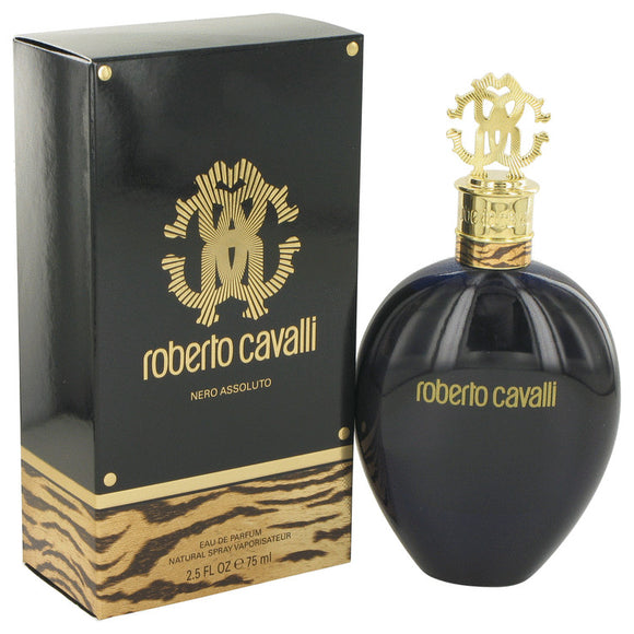 Roberto Cavalli Nero Assoluto by Roberto Cavalli Eau De Parfum Spray 2.5 oz for Women