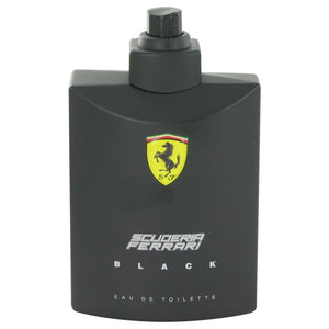 Ferrari Scuderia Black by Ferrari Eau De Toilette Spray (Tester) 4.2 oz for Men