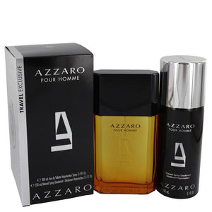 AZZARO by Azzaro Gift Set -- 3.4 oz Eau De Toilette Spray + 5.1 oz Deodorant Spray for Men - ParaFragrance