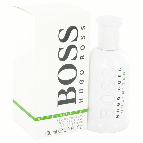 Boss Bottled Unlimited by Hugo Boss Eau De Toilette Spray 3.3 oz for Men