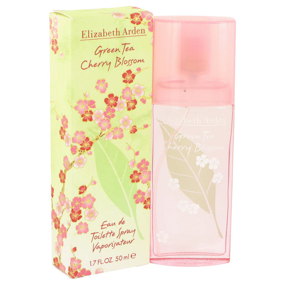 Green Tea Cherry Blossom by Elizabeth Arden Eau De Toilette Spray 1.7 oz for Women