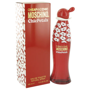 Cheap & Chic Petals by Moschino Eau De Toilette Spray 3.4 oz for Women