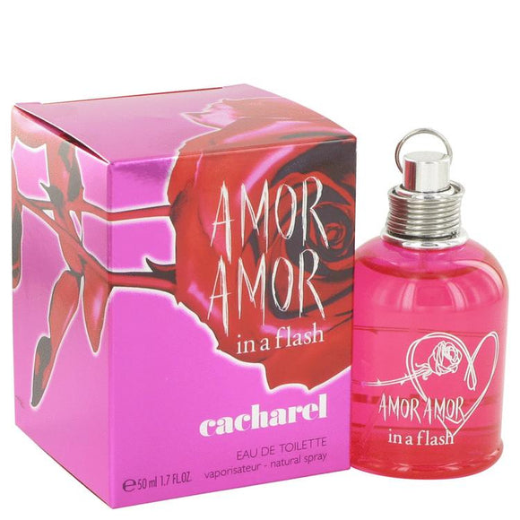 Amor Amor in a Flash by Cacharel Eau De Toilette Spray 1.7 oz for Women