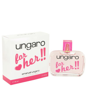 Ungaro For Her by Ungaro Eau De Toilette Spray 3.4 oz for Women
