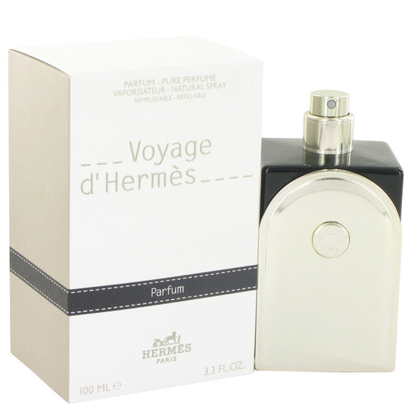 Voyage D'Hermes by Hermes Pure Perfume Refillable (Unisex) 3.3 oz for Men - ParaFragrance