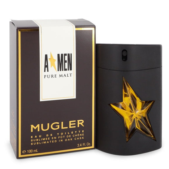 Angel Pure Malt by Thierry Mugler Eau De Toilette Spray (Limited Edition) 3.4 oz for Men