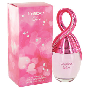 Bebe Love by Bebe Eau De Parfum Spray 3.4 oz for Women