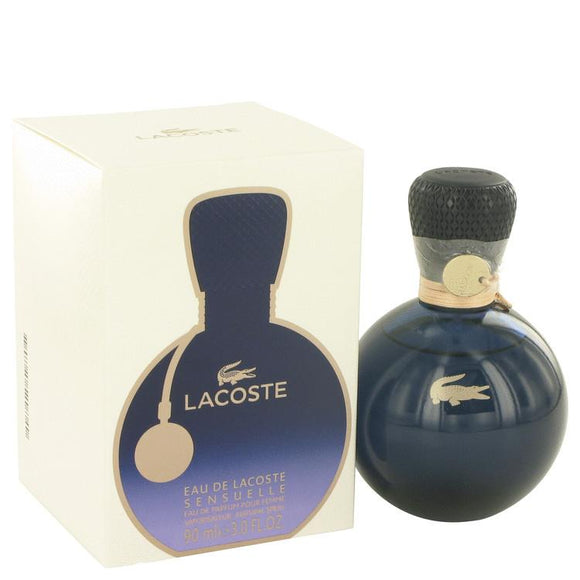 Eau De Lacoste Sensuelle by Lacoste Eau De Parfum Spray 3 oz for Women