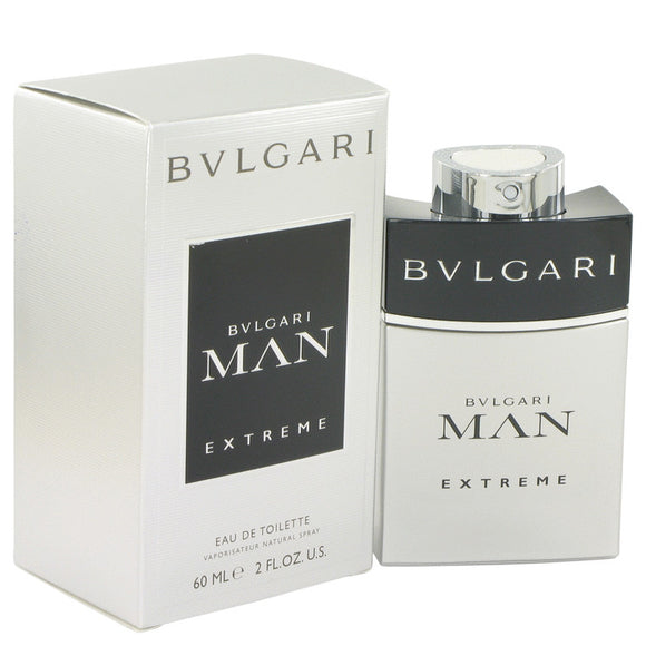 Bvlgari Man Extreme by Bvlgari Eau De Toilette Spray 2 oz for Men