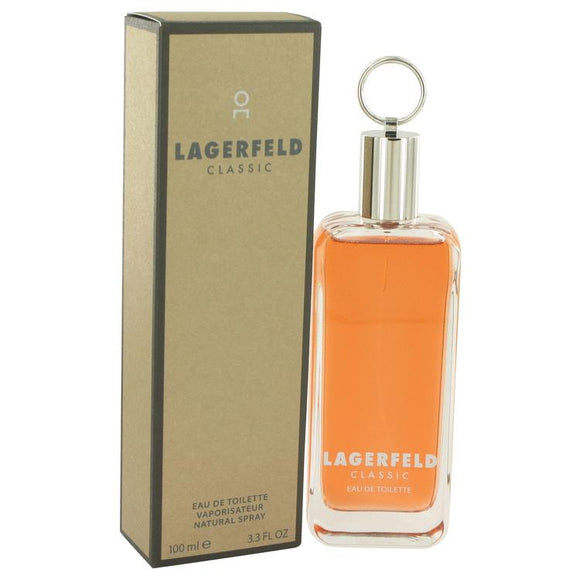 LAGERFELD by Karl Lagerfeld Eau De Toilette Spray 3.3 oz for Men - ParaFragrance