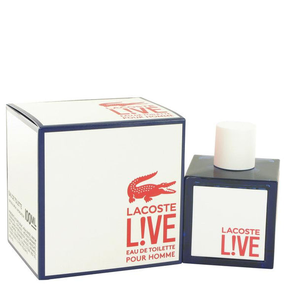 Lacoste Live by Lacoste Eau De Toilette Spray 3.4 oz for Men