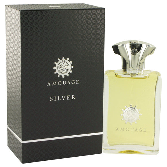 Amouage Silver by Amouage Eau De Parfum Spray 3.4 oz for Men