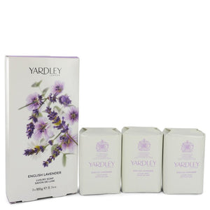 English Lavender by Yardley London 3 x 3.5 oz Soap 3.5 oz for Women