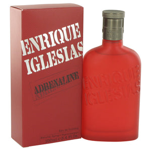 Adrenaline by Enrique Iglesias Eau De Toilette Spray 3.4 oz for Men