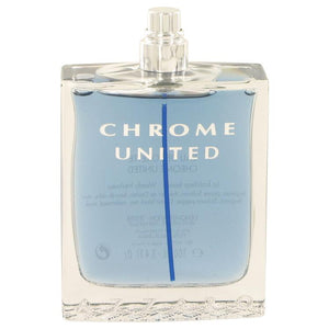 Chrome United by Azzaro Eau De Toilette Spray (Tester) 3.4 oz for Men - ParaFragrance