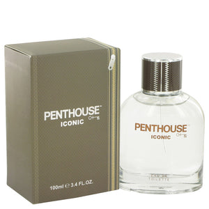 Penthouse Iconic by Penthouse Eau De Toilette Spray 3.4 oz for Men