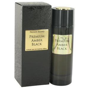 Private Blend Premium Amber Black by Chkoudra Paris Eau De Parfum Spray 3.4 oz for Men - ParaFragrance