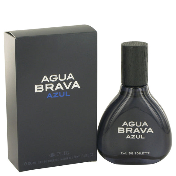 Agua Brava Azul by Antonio Puig Eau De Toilette Spray 3.4 oz for Men