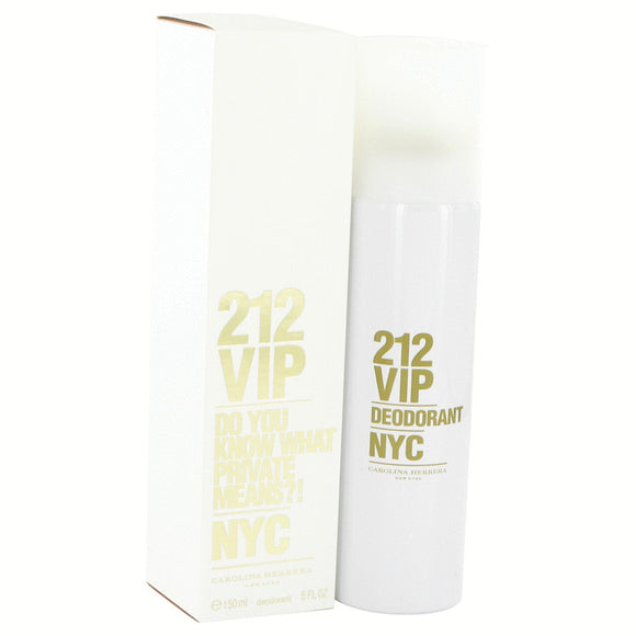 212 Vip by Carolina Herrera Deodorant Spray 5 oz for Women