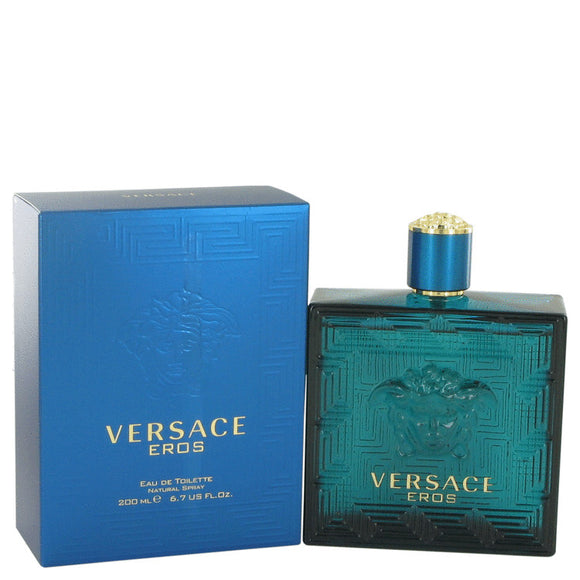 Versace Eros by Versace Eau De Toilette Spray 6.7 oz for Men