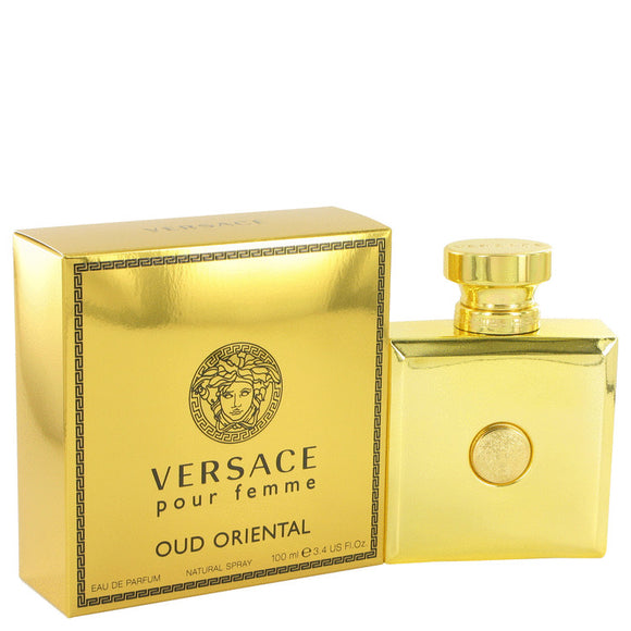 Versace Pour Femme Oud Oriental by Versace Eau De Parfum Spray 3.4 oz for Women