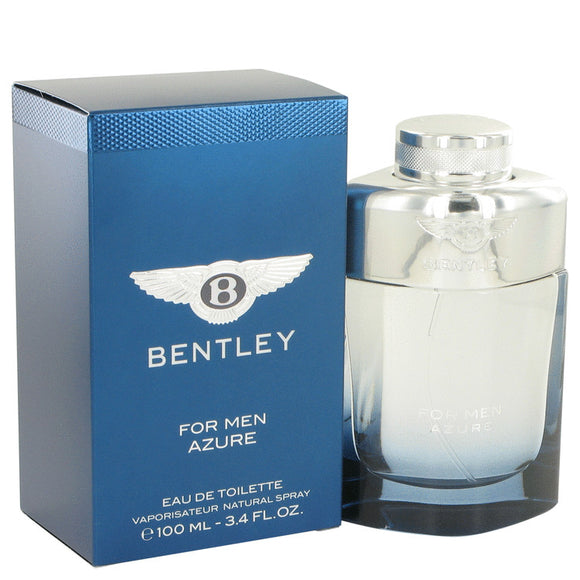 Bentley Azure by Bentley Eau De Toilette Spray 3.4 oz for Men