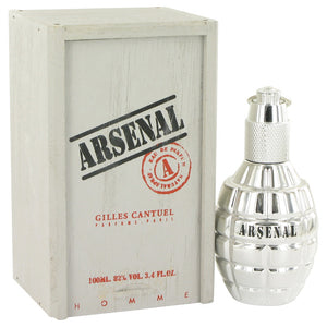 Arsenal Platinum by Arsenal Eau De Parfum Spray 3.4 oz for Men