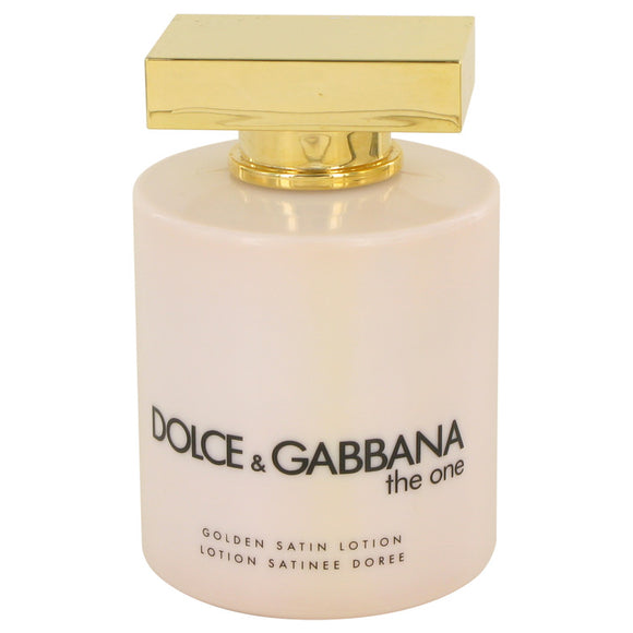 The One by Dolce & Gabbana Golden Satin Lotion (unboxed) 6.7 oz for Women