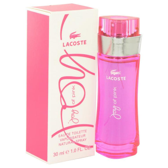 Joy Of Pink by Lacoste Eau De Toilette Spray 1 oz for Women