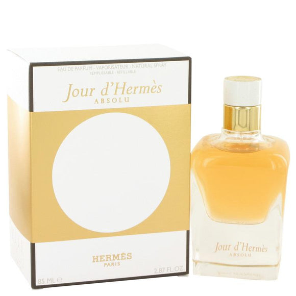 Jour D'hermes Absolu by Hermes Eau De Parfum Spray Refillable 2.87 oz for Women
