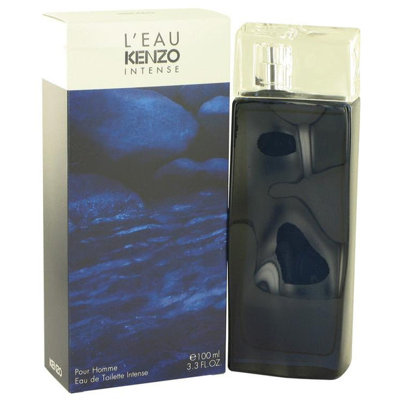 L'eau Par Kenzo Intense by Kenzo Eau De Toilette Spray 3.3 oz for Men