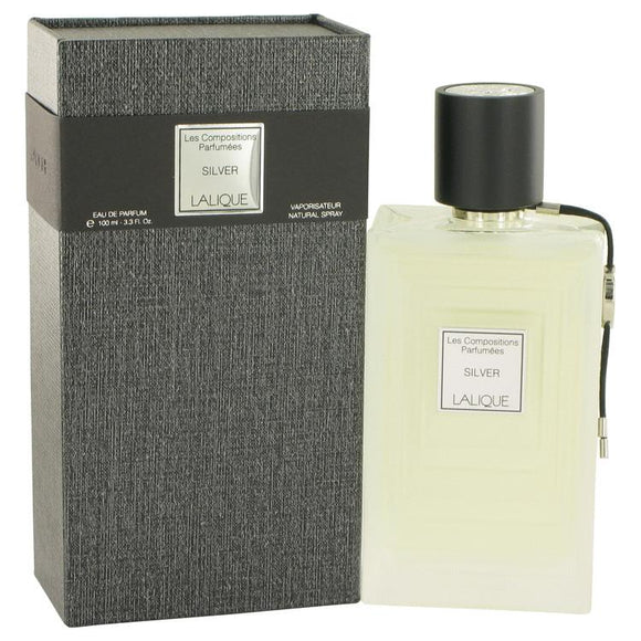 Les Compositions Parfumees Silver by Lalique Eau De Parfum Spray 3.3 oz for Women - ParaFragrance