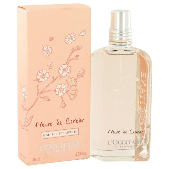 Fleurs De Cerisier L'occitane by L'occitane Eau De Toilette Spray 2.5 oz for Women