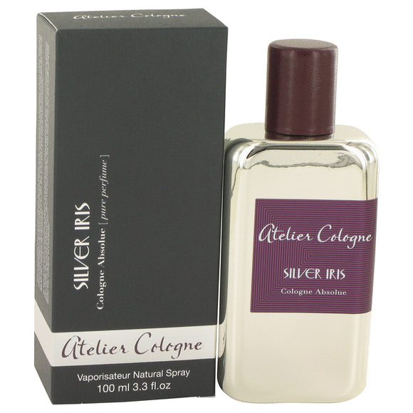 Silver Iris by Atelier Cologne Pure Perfume Spray 3.3 oz for Men