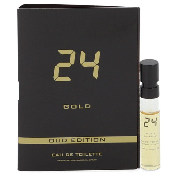24 Gold Oud Edition by ScentStory Vial (sample) .05 oz for Men