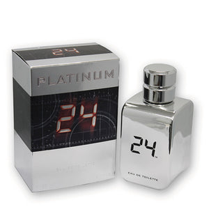 24 Platinum The Fragrance by ScentStory Eau De Toilette Spray (unboxed) 1.7 oz for Men