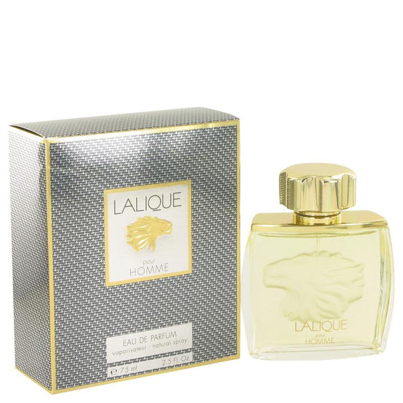 LALIQUE by Lalique Eau De Parfum Spray (LIon Head) 2.5 oz for Men