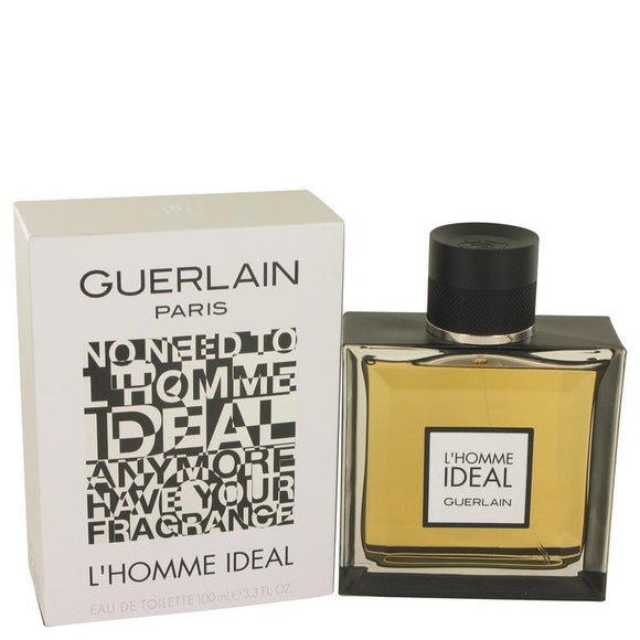 L'homme Ideal by Guerlain Eau De Toilette Spray 3.3 oz for Men - ParaFragrance