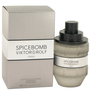 Spicebomb Fresh by Viktor & Rolf Eau De Toilette Spray 3 oz for Men