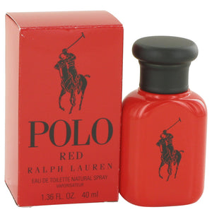 Polo Red by Ralph Lauren Eau De Toilette Spray 1.3 oz for Men