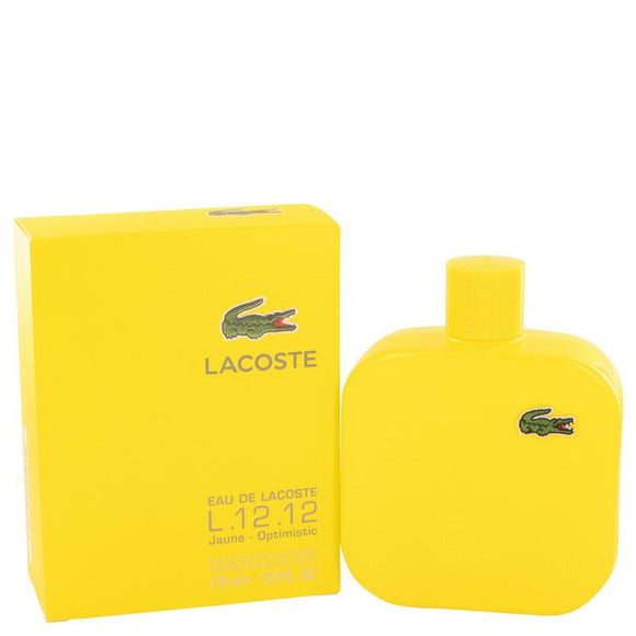 Lacoste Eau De Lacoste L.12.12 Jaune by Lacoste Eau De Toilette Spray 5.9 oz for Men