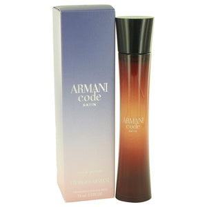 Armani Code Satin by Giorgio Armani Eau De Parfum Spray 2.5 oz for Women