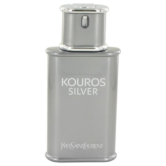 Kouros Silver by Yves Saint Laurent Eau De Toilette Spray (Tester) 3.4 oz for Men
