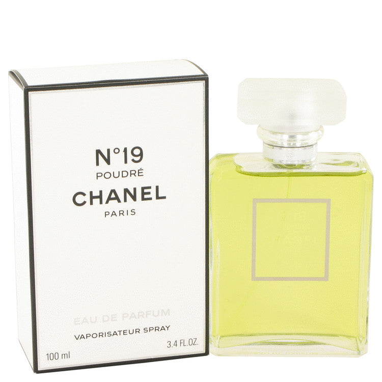 CHANEL No 19 POUDRE 3.4 oz (100 ml) Eau de Parfum EDP Spray NEW in BOX  & SEALED 3145891194906