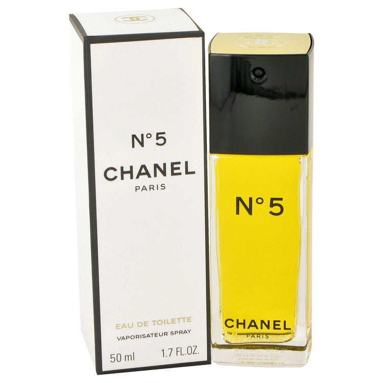 Chanel No. 5 1.7 Oz 50 Ml Eau De Toilette Fragrance Parfum 